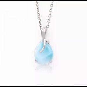 ❤️🌟HOST PICK🌟Larimar water drop necklace❤️